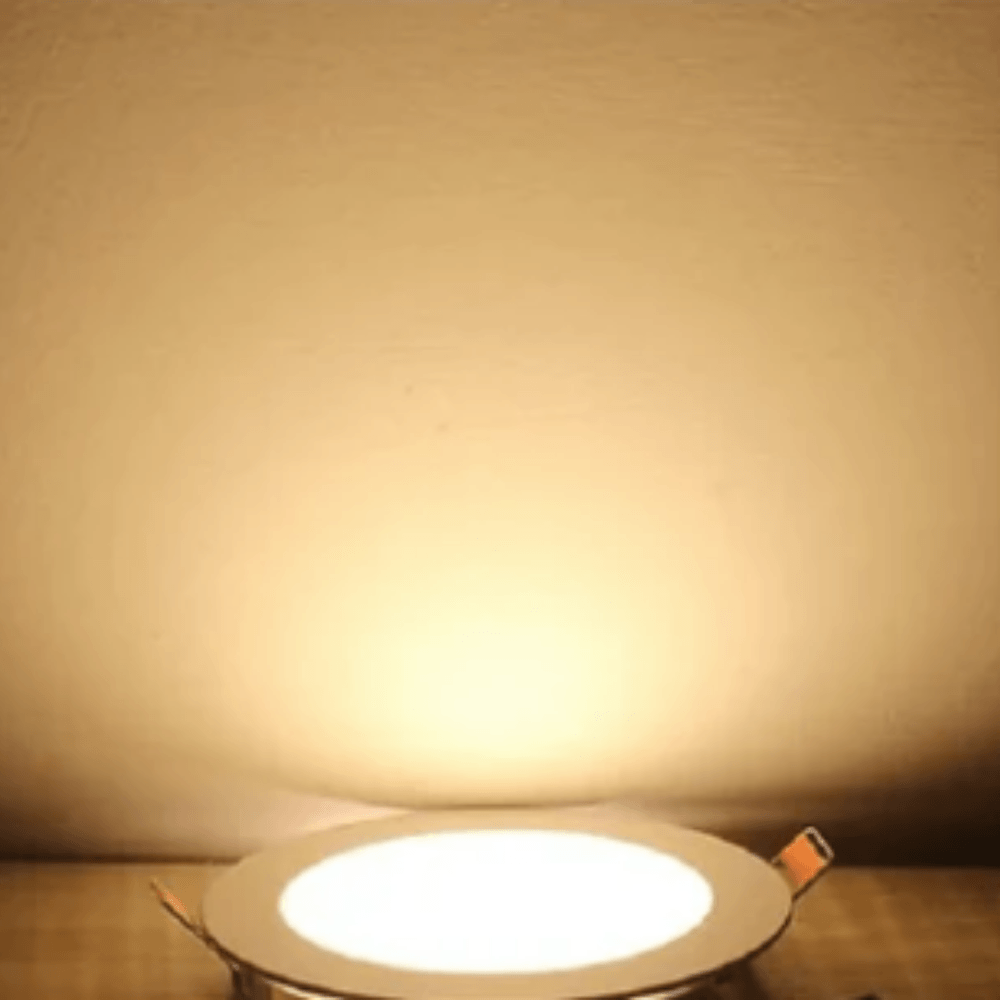 Panel Empotrar Redondo 6W Blanco Frío o Cálido - Wattko